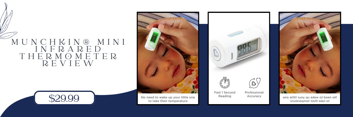 Munchkin® Mini Infrared Thermometer Review Munchkin® Mini Infrared Thermometer Review