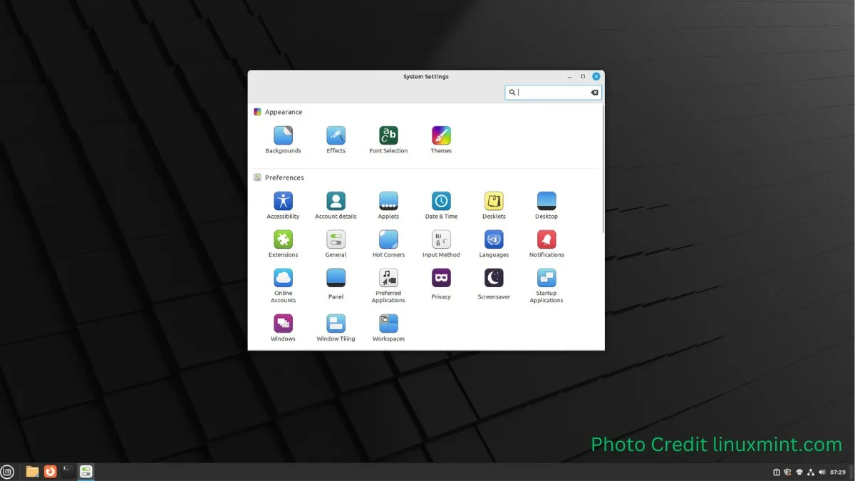 Linux Mint 22 A User-Friendly and Elegant Operating System