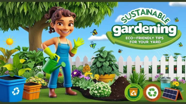 Sustainable Gardening Eco-Friendly Tips for Your Yard